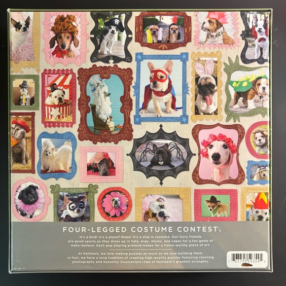 NEW Four Legged Costume Contest 1000 Piece Jigsaw by Hallmark - Picture 2 of 5